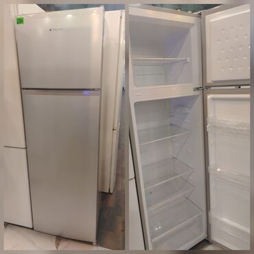 İçki texnikası: İşlənmiş 2 qapılı Taube Soyuducu Satılır, rəng - Gümüşü