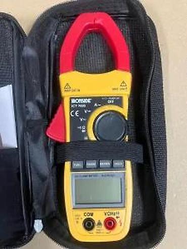 Multimetri: IRONSIDE ICT 7000 klešta multimetar - Profesionalni AC klešta — 12