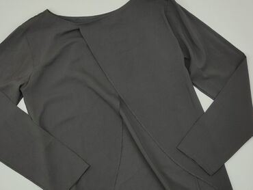 czarne bluzki na długi rekaw: Blouse, M (EU 38), condition - Very good