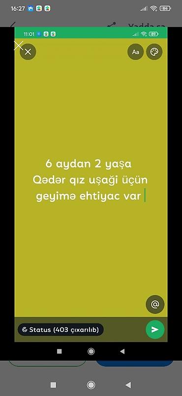 6 yaş: Aydan 2 yaşa qədər qız uşaği üçün geyimə ehtiyac var — 1