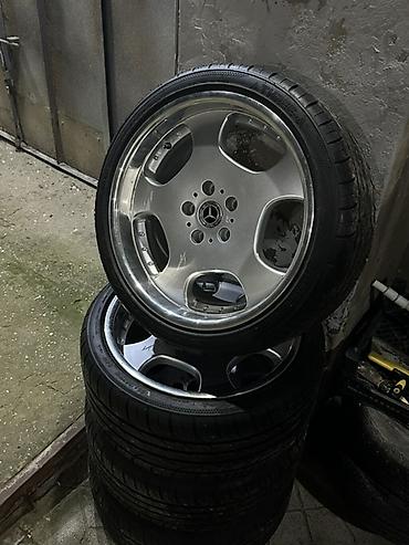 mercedes şam disk: Mercedes-Benz üçün orijinal üslubda 5 deşikli yüngül lehimli disk və — 1