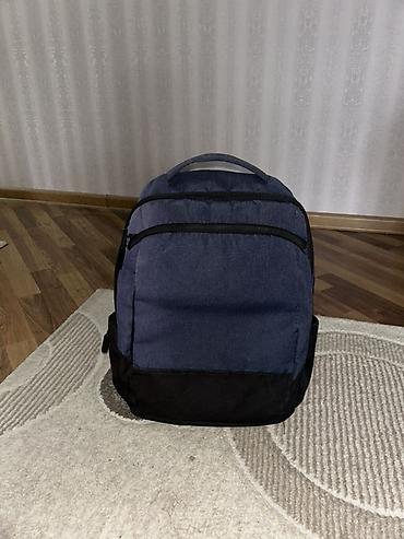 Rukzaklar: Səliqəli və funksional gündəlik bel çantası - Rəng: tünd mavi (denim — 1