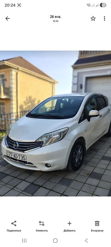 nissan note 2014: Nissan Note: 1.2 l | 2013 il Hetçbek — 3