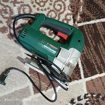 Наборы электроинструментов: 1) Дисковая пила KEN - Сетевая, корпус красный 2) Лобзик DWT STS06-85 — 4