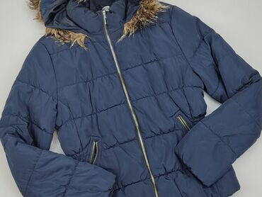 długie spódnice zimowa: Пухова куртка жіноча, H&M, L, стан - Ідеальний