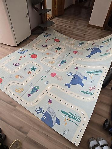 длиная: Двусторонний детский игровой коврик-складной, производится Китай - — 2