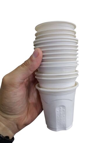 kənd məhsullarının satışı: Bioplastik stəkanlar Təbiətə yararlı 150-180 ml ölçüdə Dözümlü