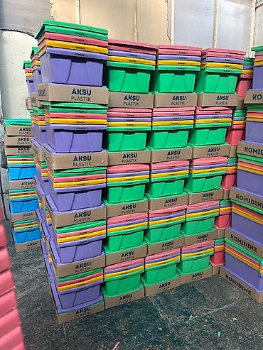 Пластиковые ящики/контейнеры AKSU PLASTIK (серия KOMIDINE) - at lalafo.kg Пластиковые ящики/контейнеры AKSU PLASTIK (серия KOMIDINE) -