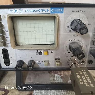 OSCILLOGRAF C1-112A (СССР istehsalı) Texniki xüsusiyyətlər və