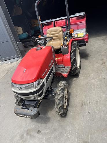 мини трак: Мини-трактор Yanmar Ke-16 с почвофрезой Yanmar Описание: - Компактный — 5