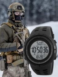 наручные часы casio: Спорттук сааттар саат, Компас, Таймер жана секунда өлчөгүч, Суу өткөрбөөчү, Асыл нуска, Эркектердики, Жаңы