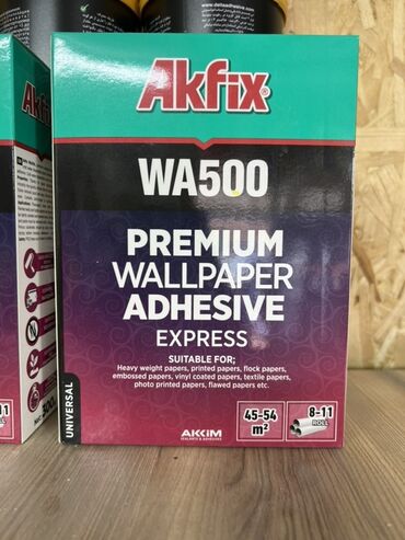 наклейки для дома: Клей для обоев Akfix WA500 Premium Express – универсальное средство