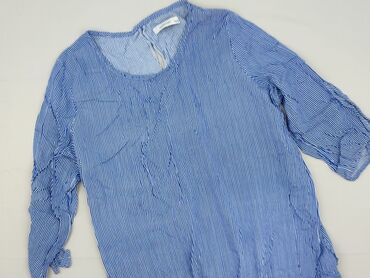 bluzki z długim rękawem w paski: Reserved, Women's blouse, M (EU 38)