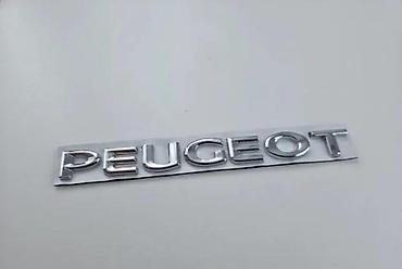 prednja kamera za auto: NALEPNICA PEUGEOT NATPIS PEUGEOT | Viber, WhatsApp, poziv, SMS — 1