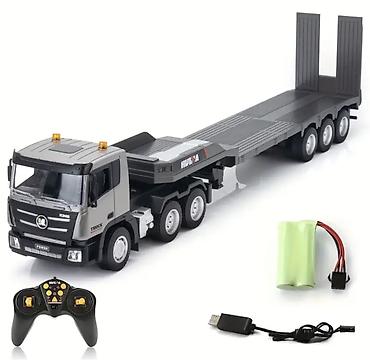 sellkon oyuncaglar: HuiNa Toys 1318 radioidarə olunan uzunqoşqulu yük maşını oyuncağı - — 2