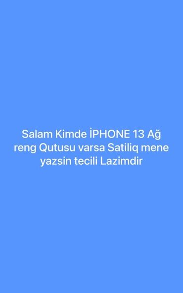 soyuducu mingecevir: Axtarış: iPhone 13 üçün orijinal karobka (qutu) Təsvir: - iPhone 13