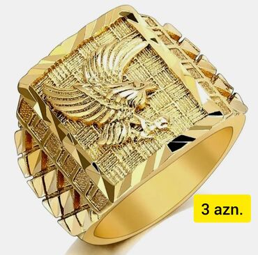 Üzüklər: YENİ, DƏBLİ, PASLANMAYAN materialdan hazırlanmış - ÜZÜKLƏR satılır — 24