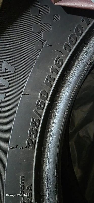 шины 235 60 r16: Шины 235 / 60 / R 16, Лето, Б/у, Комплект, Легковые, Корея, Kumho — 1
