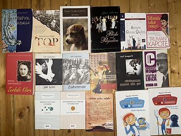 Bədii ədəbiyyat: Kitabların hər biri 1 azn. Tək - tək satılmır. Minimum 4 kitab alana -da lalafo.az — 1 Bədii ədəbiyyat: Kitabların hər biri 1 azn. Tək - tək satılmır. Minimum 4 kitab alana — 1