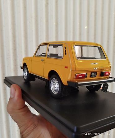 vaza: Model avtomobil – VAZ-2121 “Niva”Hachette miqyası 1:24 - Kolleksiya — 4