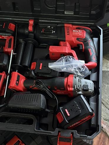 чемодан инструмент: HILTI 4в1 Набор аккумуляторного электроинструмента в чемодане Состав — 3