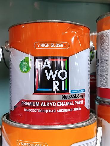 рыбный жыр: FAWORI Premium Alkyd Enamel Paint — высокоглянцевая алкидная эмаль — 1