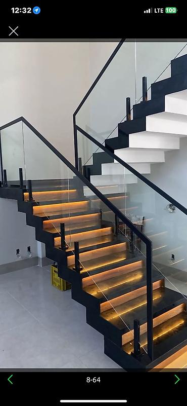 Бетонные лестницы: Изготовление на бетоне лестница любое сложная проектная Кыргызстан — 4