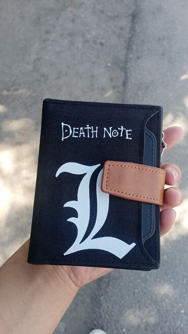 кожанный кошелек: Кошелек с death note