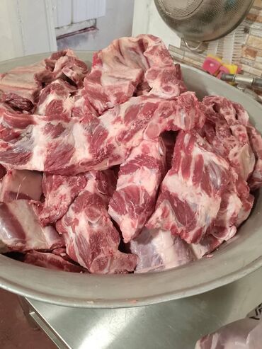 Мясо, рыба, птица: Продаю мяса Рёбра говядина свежие обделанные патрончики 350сом 1кг