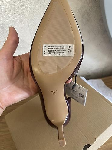 Tuflilər: Tuflilər, Zara, Ölçü: 37, rəng - Bənövşəyi, Yeni — 2