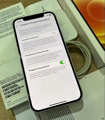 kreditle telefon: IPhone 12, 128 GB, Ağ, Zəmanət, Kredit, Simsiz şarj — 8