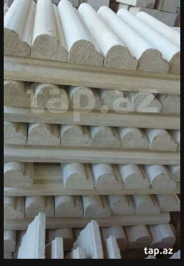 Digər tikinti materialları: Dekorativ daş karniz və bordür elementləri - Material: təbii daş -da lalafo.az — 15 Digər tikinti materialları: Dekorativ daş karniz və bordür elementləri - Material: təbii daş — 15