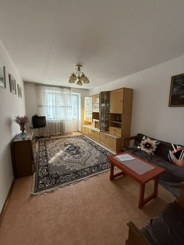 квартира долгосрочное ош: 2 бөлмө, Чогуу жашоосу жок, Толугу менен эмереги бар