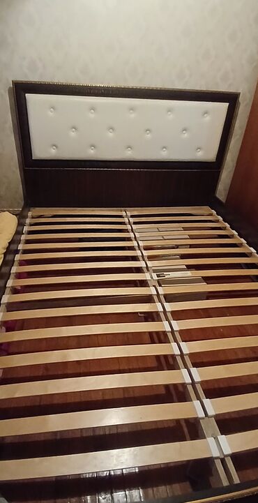 Ev üçün digər mebel: İkinəfərlik çarpayı, Bazasız, Matrassız, Siyirməsiz
