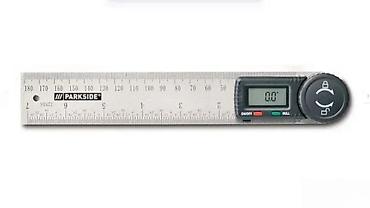 Ostali merni alati: Digitalni ugaoni lenjir Parkside - Metalni dvokraki lenjir sa — 4