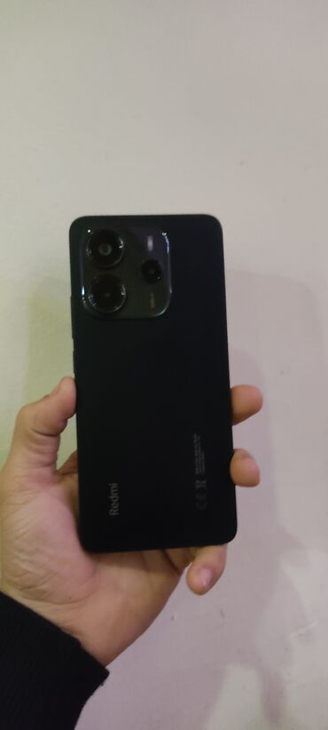 телефон fly nano 4: Xiaomi Redmi Note 14, 256 ГБ, цвет - Черный, 
 Гарантия, Сенсорный, Отпечаток пальца