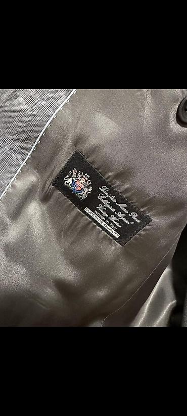 Костюмы: Серый пиджак Barelli Premium Original 100% носил пару раз качество — 5