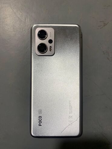 Poco: Poco X4 GT, 256 GB, rəng - Boz, Barmaq izi, Face ID