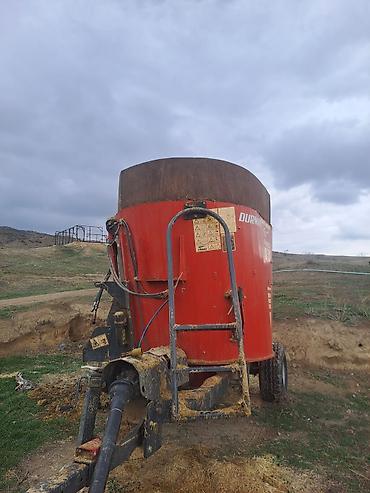 berde ferma: FIMAKS 3 m³ vertikal yem qarışdırıcı – traktorla qoşulan TMR mikser - — 2