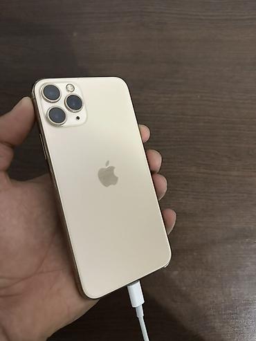 iem наушники бишкек: IPhone 11 Pro, Б/у, 256 ГБ, Золотой, Кабель, 80 % — 1