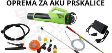 izrada jastuka za stolice: Atomizer za aku prskalicu 💸2870 Crevo aku prskalice 💸350 Dizne za aku