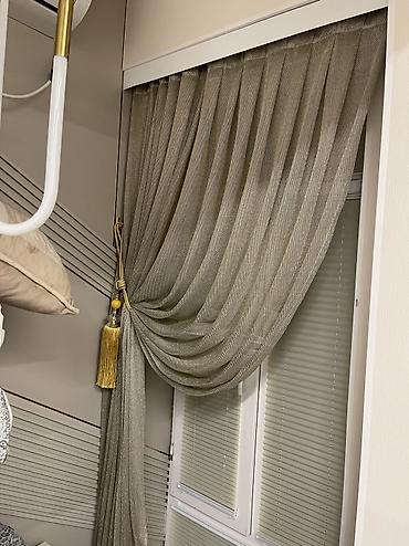 Шторы и занавески: Комплект штор, Бамбук, Магнитные, Монтаж без сверления, С вышивкой, Изготовление на заказ, Новый, Для балкона, Для беседки, Для ванной и душа at lalafo.kg — 19 Шторы и занавески: Комплект штор, Бамбук, Магнитные, Монтаж без сверления, С вышивкой, Изготовление на заказ, Новый, Для балкона, Для беседки, Для ванной и душа — 19