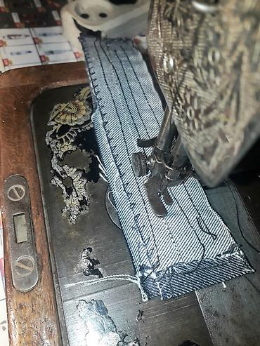 Tikiş maşınları: Şəhsi kolleksiyadan antik tikiş maşını Qosşveymaşına "Госшвеймашина" — 2