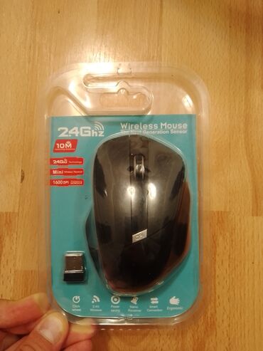 Planşetlər: Wireless marka mouse-(siçan) 2.4Ghz