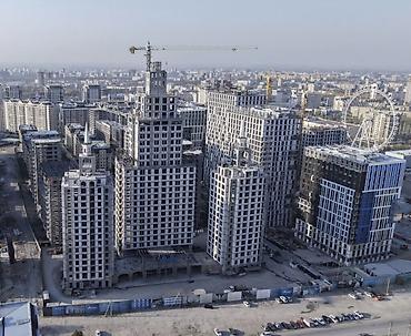 ниже рынка: 3 комнаты, 150 м², Асанбай мкр Элитка, 11 этаж, ПСО (под самоотделку) — 1