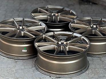 Диски: Литые Диски R 22 Комплект, отверстий - 5, Б/у — 7