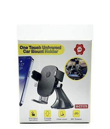 derjatel: Universal Avtomobil Telefon Tutacağı – One Touch Car Mount Holder — 1