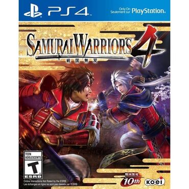 oyun diskləri: Ps4 samurai warriors 4