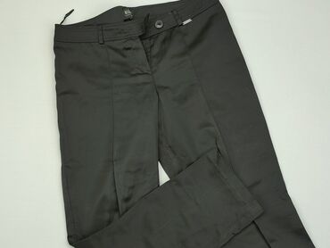 czarne spódnice jeansowe z przetarciami: Брюки, L, стан - Хороший