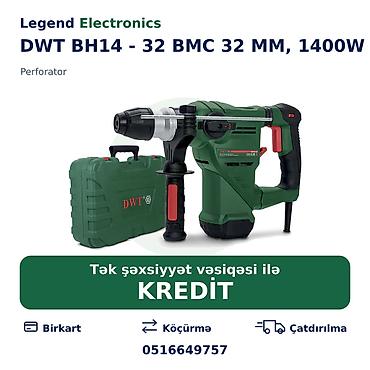 megane motor: Elan başlığı: Perforator DWT BH14 - 32 BMC 32 MM, 1400W Elan mətni — 1